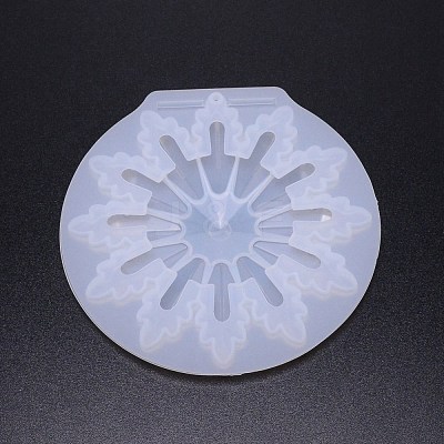 DIY Snowflake Silicone Molds DIY-WH0260-35-1
