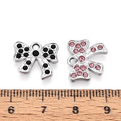Alloy Rhinestone Pendants PALLOY-T092-21P-1