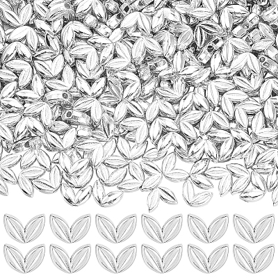 400Pcs Alloy Beads FIND-SP0002-36D-1