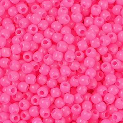 Opaque Acrylic Beads SACR-A007-01A-06-1