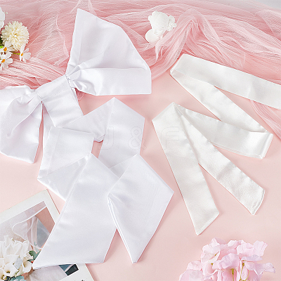 Detachable Velvet Bowknot AJEW-GA0007-66-1