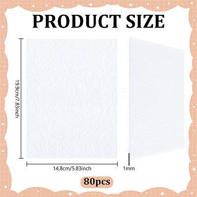 Felt Fabrics DIY-WH0591-355B-1