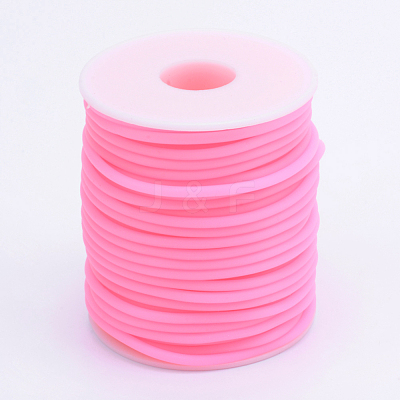 Hollow Pipe PVC Tubular Synthetic Rubber Cord RCOR-R007-2mm-06-1