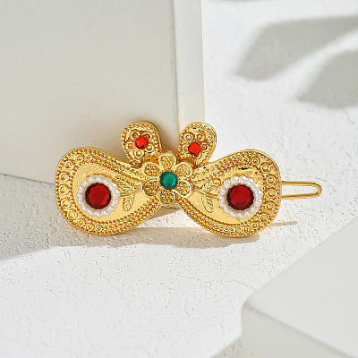 Ethnic Style Bowknot Alloy Hair Barrettes EY3385-2-1