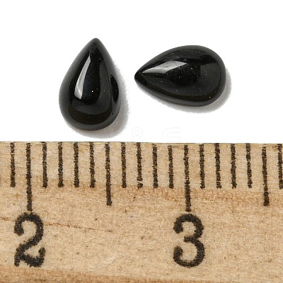 Natural Black Stone Cabochons G-Q173-02A-06-1