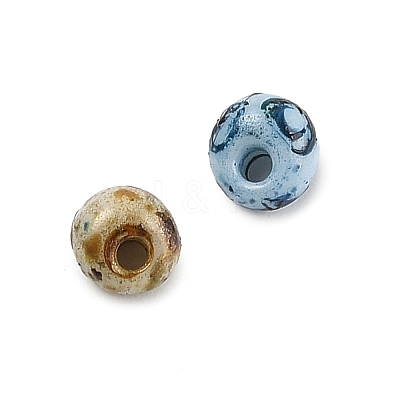 Picasso Glass Seed Beads SEED-Q038-03A-1