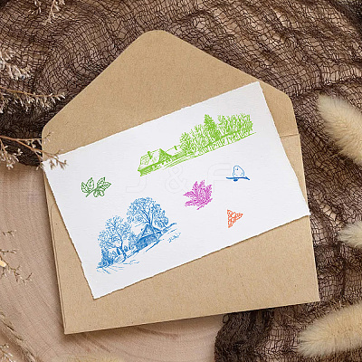 PVC Plastic Clear Stamps DIY-WH0439-0003-1