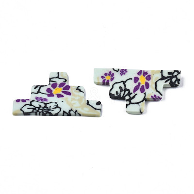 Handmade Polymer Clay Cabochons CLAY-N010-046-1