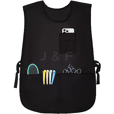 Velvet Sleeveless Apron AJEW-WH20048-81-1