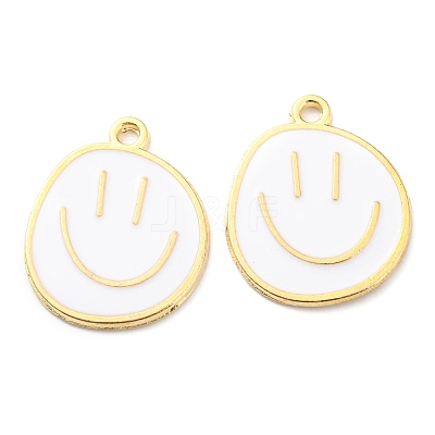 Alloy Enamel Pendants ENAM-D051-18G-1