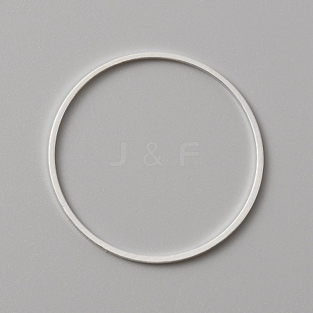 Brass Linking Rings KK-WH0047-59E-S-1