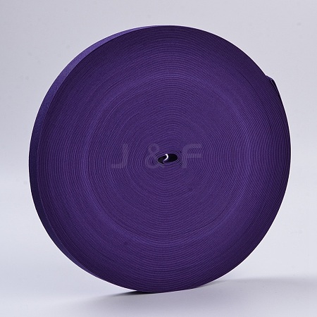 Colored Flat Elastic Rubber Band EC-WH0001-07-1