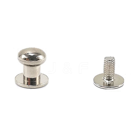 Zinc Alloy Rivets Set PW-WGCEAE9-14-1