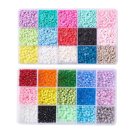 DIY Beads Jewelry Kits DIY-JQ0001-16-4mm-1