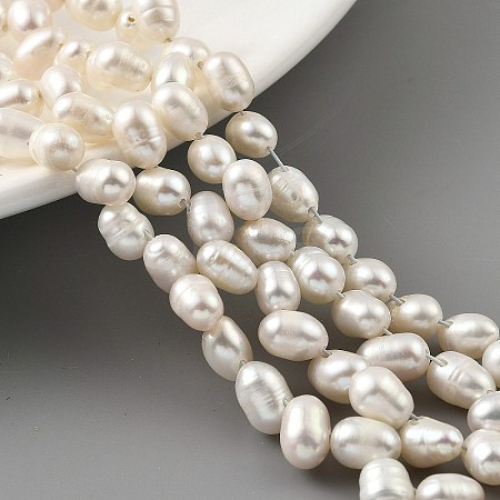 Natural Cultured Freshwater Pearl Beads Strands PEAR-A006-22-X-1