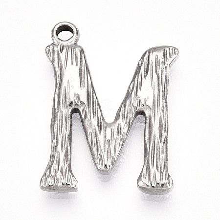 304 Stainless Steel Pendants STAS-N117-01P-M-1