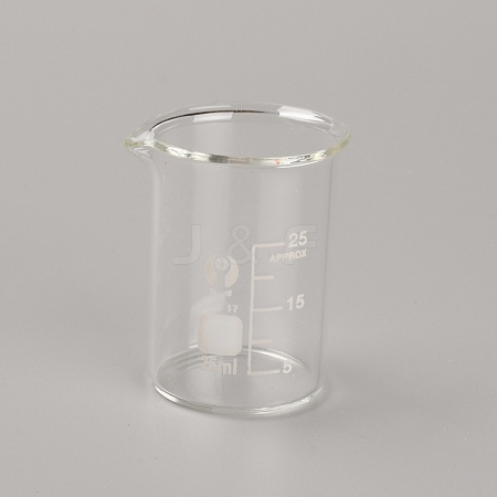 Glass Beaker Measuring Cups TOOL-WH0128-37A-1
