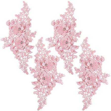 Polyester Embroidery Sequin Costume Accessories DIY-WH20025-016C-1