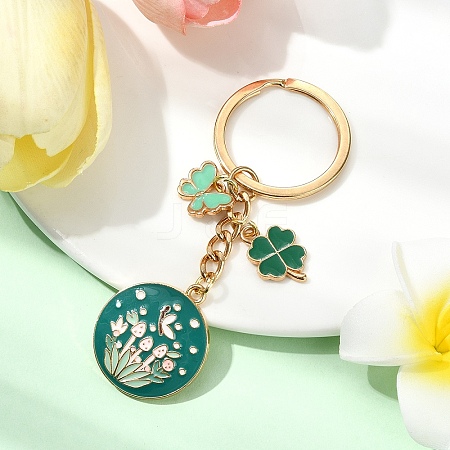 Alloy Enamel Keychain KEYC-YW00175-01-1