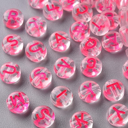 Transparent Clear Acrylic Beads MACR-N008-44C-1