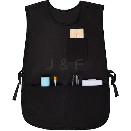 Velvet Sleeveless Apron AJEW-WH20048-81-1