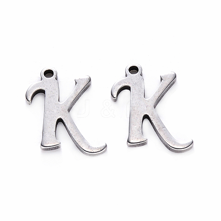 Tarnish Resistant 201 Stainless Steel Charms STAS-R105-K-1