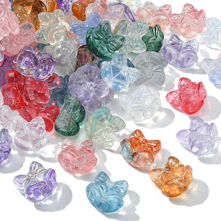 100Pcs Handmade Lampwork Beads LAMP-CJ0001-82-1
