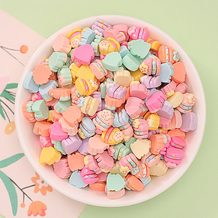 Opaque Resin Imitation Food Cabochons X1-RESI-K027-12-1