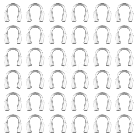 40Pcs 925 Sterling Silver Wire Guardian STER-GO0001-30-1