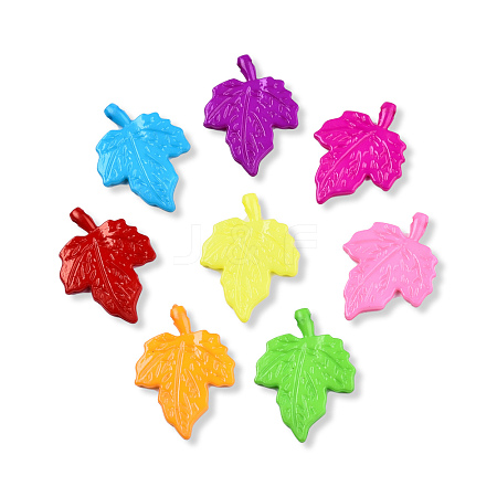 Opaque Acrylic Pendants MACR-N013-071-1