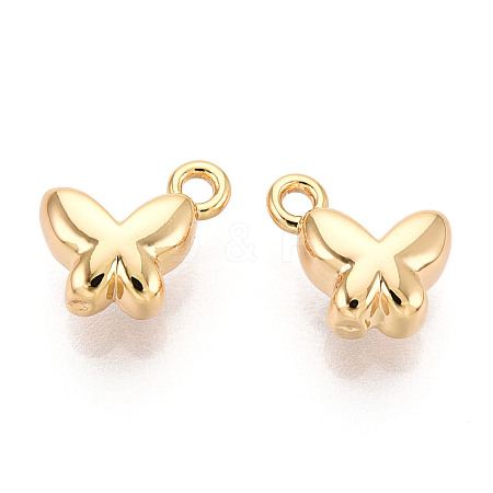 Brass Charms KK-T078-16G-02-1