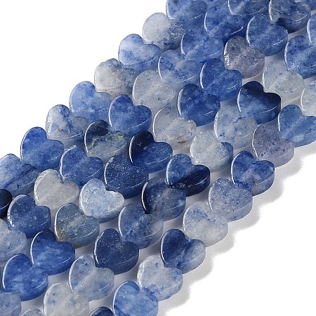 Natural Blue Aventurine Beads Strands G-M403-A33-02-1