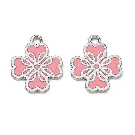 Alloy Enamel Pendants ENAM-G235-06P-04-1