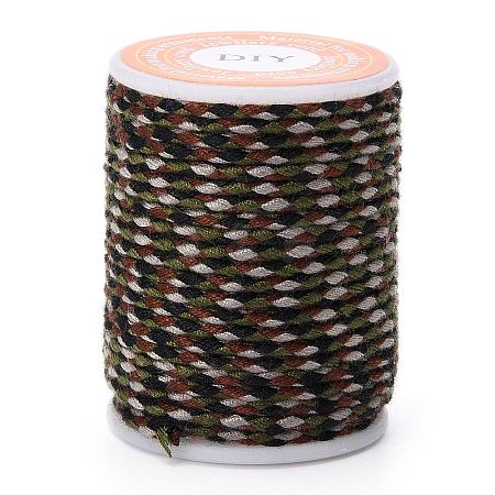 4-Ply Polycotton Cord with Metallic Thread X1-OCOR-Z003-D25-1