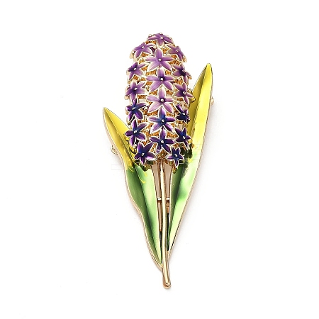 Flower Enamel Pins JEWB-A034-05G-01-1