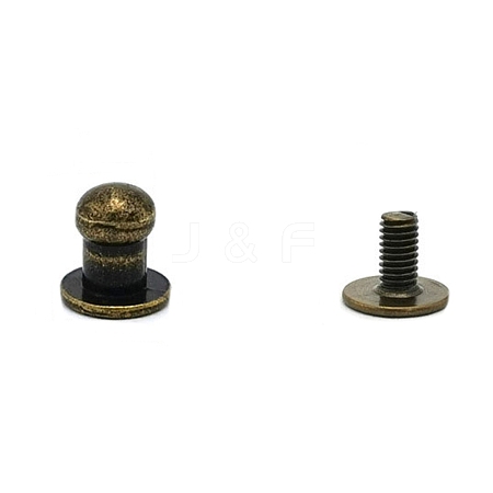 Zinc Alloy Rivets Set PW-WGCEAE9-08-1