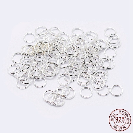 925 Sterling Silver Open Jump Rings X-STER-F036-02S-1x5mm-1