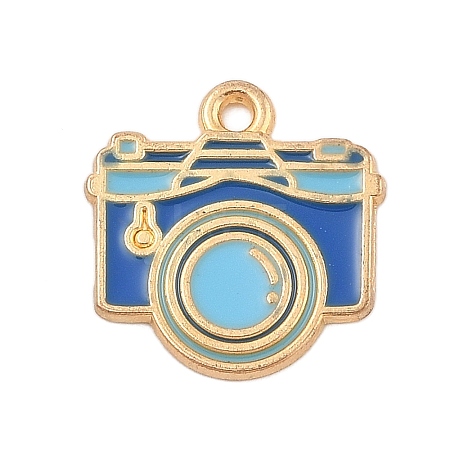 Camping Equipment Series Alloy Enamel Pendants FIND-Z064-04G-1