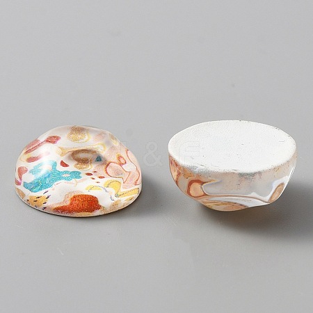 Translucent Resin Cabochons AJEW-TAC0003-07B-1-1