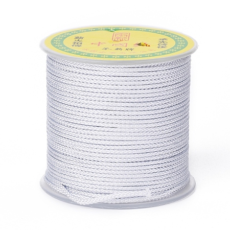 Polyester Braided Cord for Jewelry Making OCOR-F011-C11-1