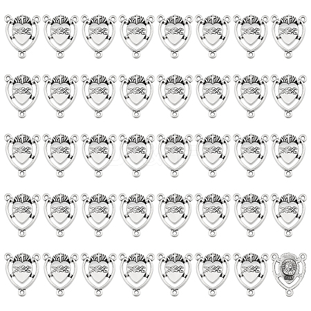40Pcs Tibetan Style Alloy Chandelier Component Links FIND-MA0001-19-1