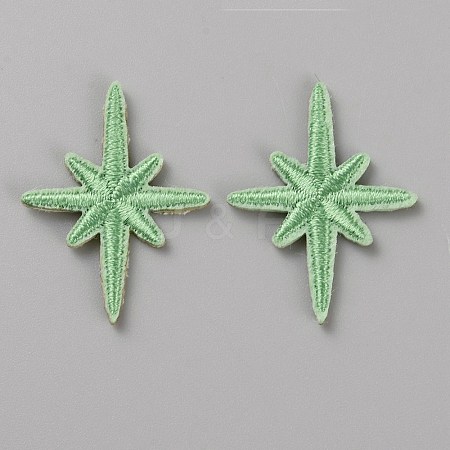 Cloth Star Self-adhesion Embroidery Sew on Appliques PATC-G001-01A-1