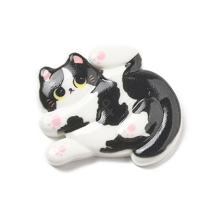 Opaque Resin Cabochons CRES-I041-01F-1