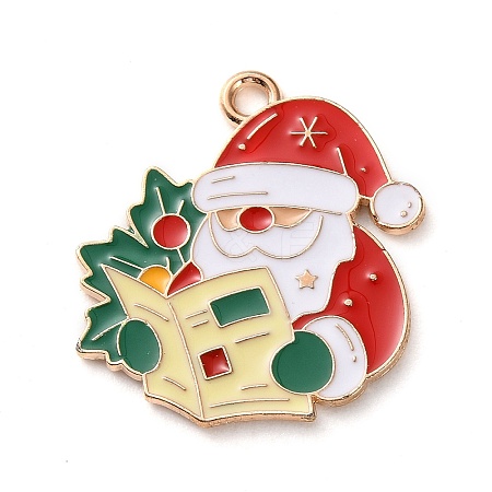 Alloy Enamel Pendants ENAM-B030-02G-08-1