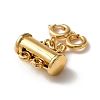 2-Strand 4-Hole Alloy Magnetic Slide Lock Clasps FIND-TAC0014-69B-G-2