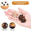 Round Tiger Eye Beads Strands G-AR0002-41-2