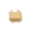 2-Strands Brass Magnetic Clasps KK-CBA9C94-01A-G-1