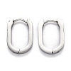 304 Stainless Steel Huggie Hoop Earrings STAS-J033-11B-P-2