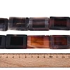 Dyed Natural Agate Beads Strands G-T144-25B-03-5