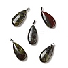 Natural Dragon Blood Pendants G-P474-01P-10-1